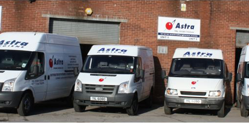 Our Fleet of Van for Delivery in Scotland