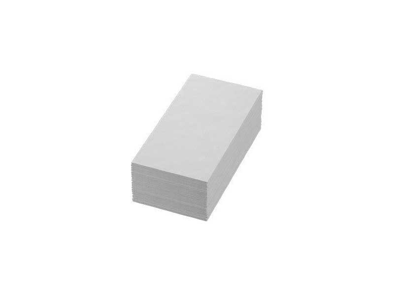 Duni Book Folded White Napkins 40cm 2ply  - White