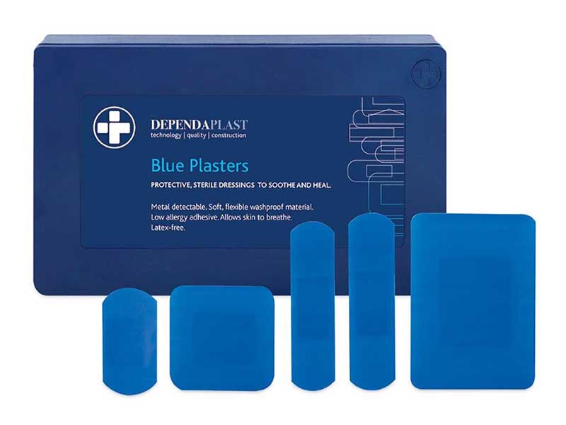 Blue Detectable Plasters